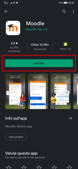 5. clicca su installa 5. clicca su installa